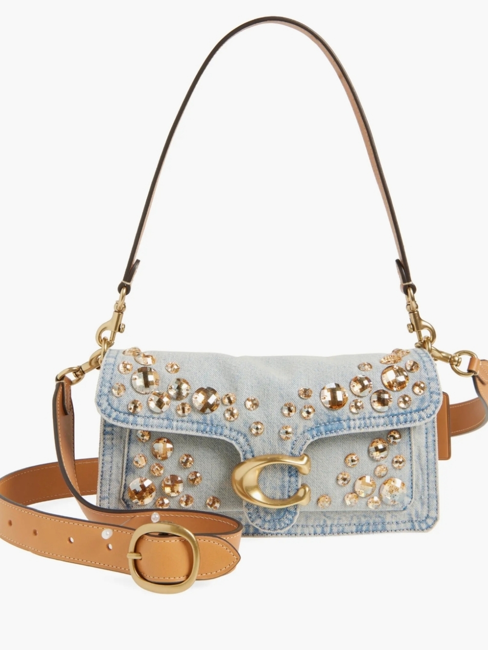 *NWT* COACH Tabby 26 In Crystal Denim